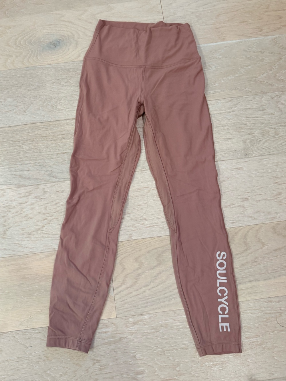SoulCycle x Lululemon Align Leggings — Mauve Pink